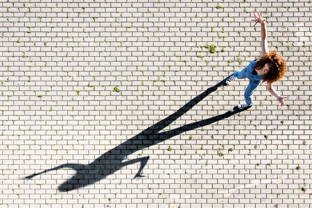 Danzatori dall'alto - Fotografie di Alberto Missana