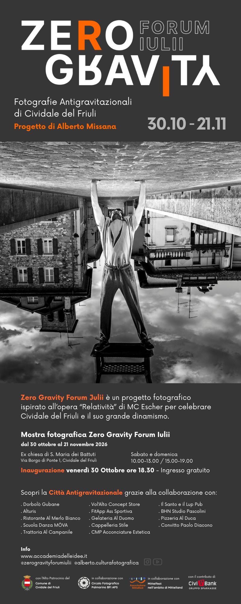 locandina Zero Gravity Forum Iulii