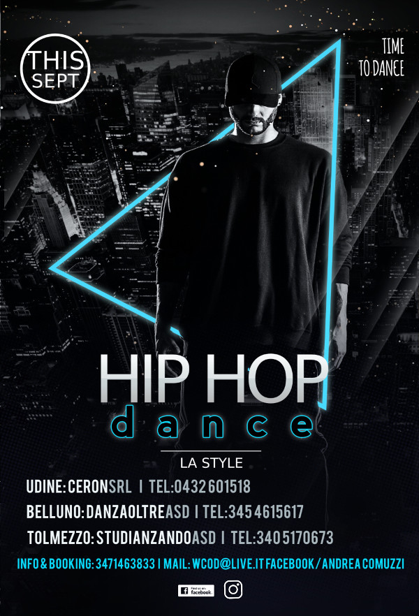 Andrea Comuzzi - hip hop professional dancer