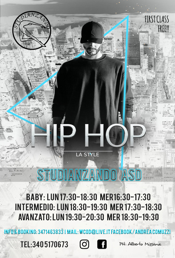 Andrea Comuzzi - hip hop professional dancer