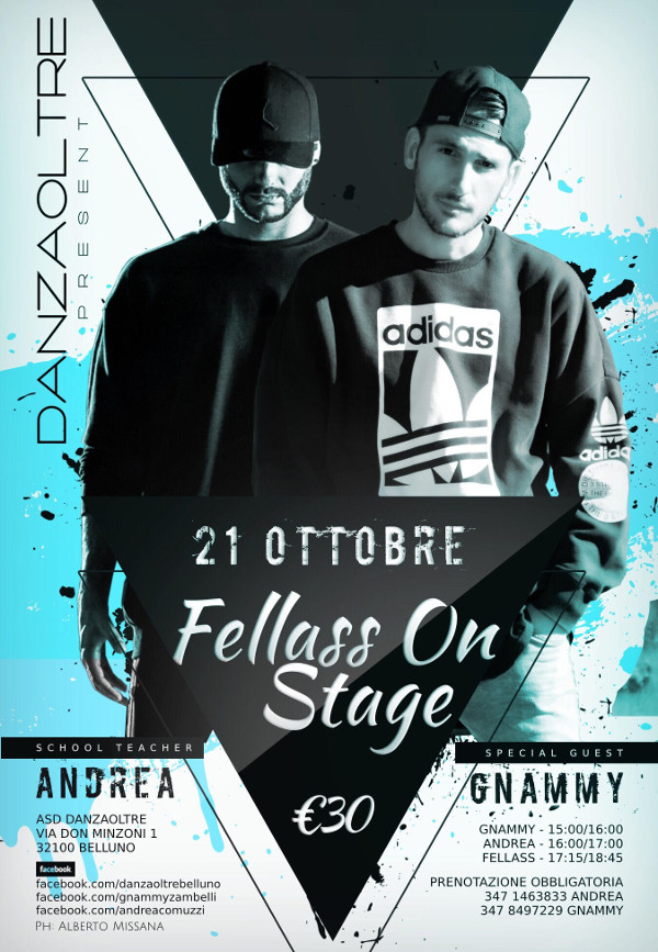 Andrea Comuzzi - hip hop professional dancer